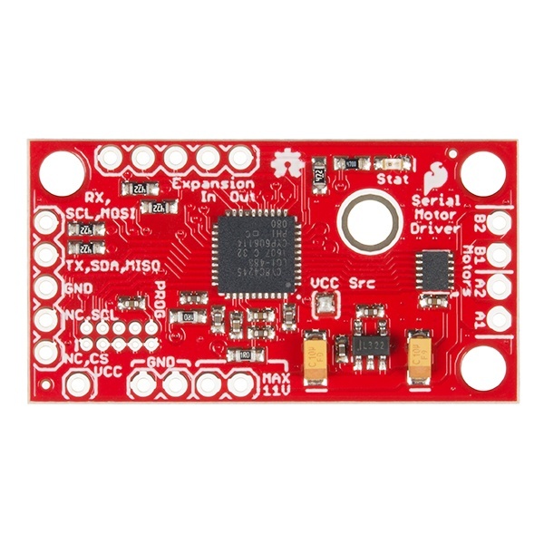 SparkFun Serial Controlled Motor Driver【ROB-13911】