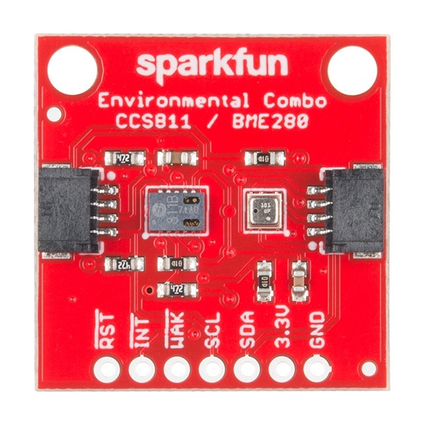 SparkFun Environmental Combo Breakout - CCS811/BME280 (Qwiic)【SEN-14348】