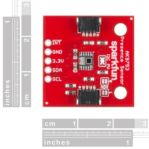 SparkFun 人感センサーブレークアウトボード(AK9753、Qwiic)【SEN-14349】