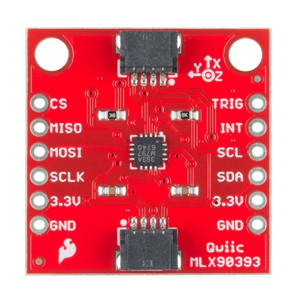 SparkFun 3軸磁力計ブレークアウトボード(MLX90393、Qwiic)【SEN-14571】