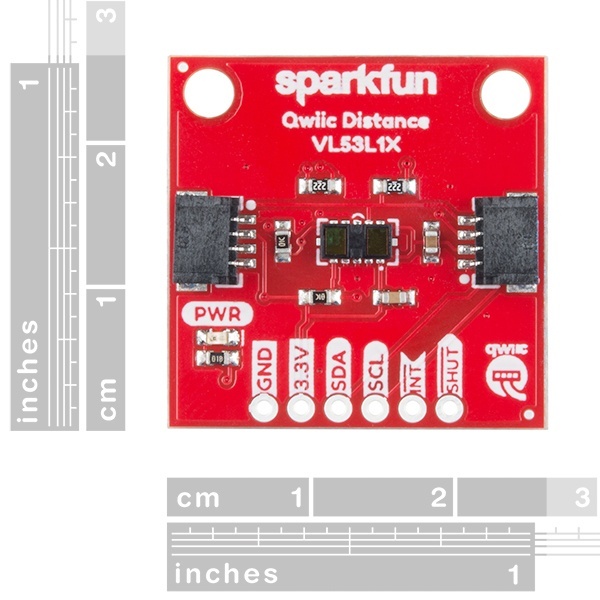 SparkFun 距離センサーブレークアウトボード(4m、VL53L1X、Qwiic)【SEN-14722】