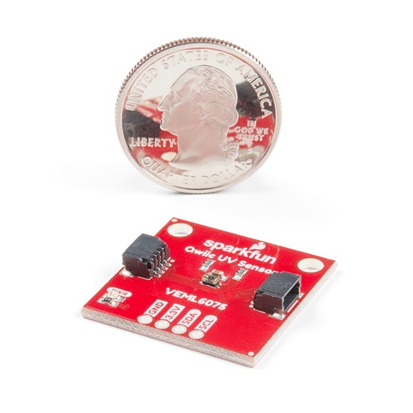 SparkFun UV Light Sensor Breakout - VEML6075 (Qwiic)【SEN-15089】