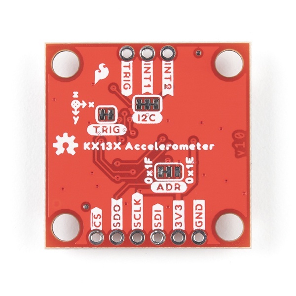 SparkFun 3軸加速度計ブレークアウトボード(KX132、Qwiic)【SEN-17871】