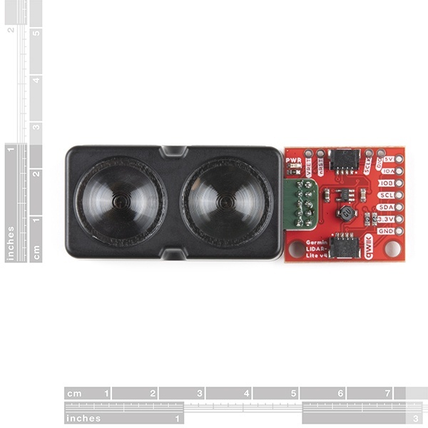 Garmin LIDAR-Lite v4 LED 距離測定センサー(Qwiic)【SEN-18009】