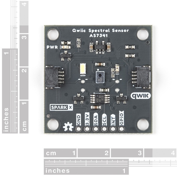 Qwiic Spectral Sensor - AS7341【SPX-17719】