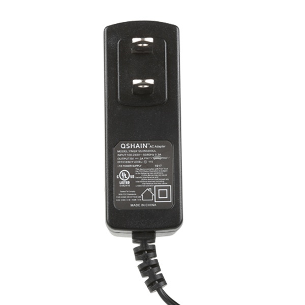 壁用バレルジャック電源アダプタ(DC5V/2A)【TOL-15312】