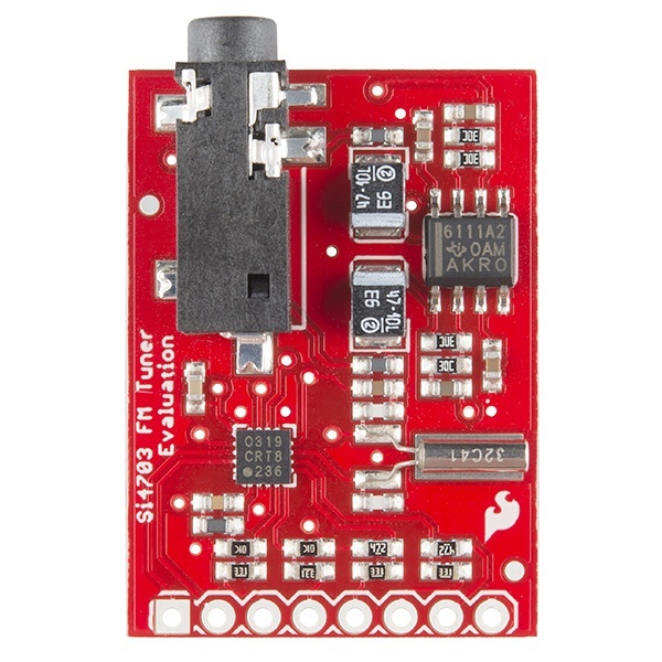 FMチューナー評価ボード(SI4703)【WRL-12938】