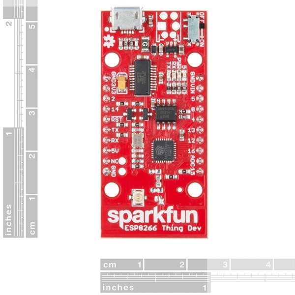 SparkFun ESP8266 Thing - Dev Board (with Headers)【WRL-13804】