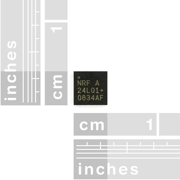 2.4GHz Transceiver IC - nRF24L01+【COM-00690】