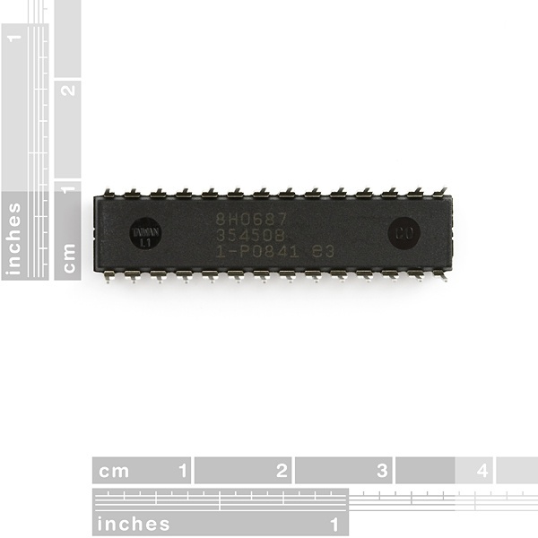 ATMega328P(28ピンAVR、20MHz)【COM-09061】