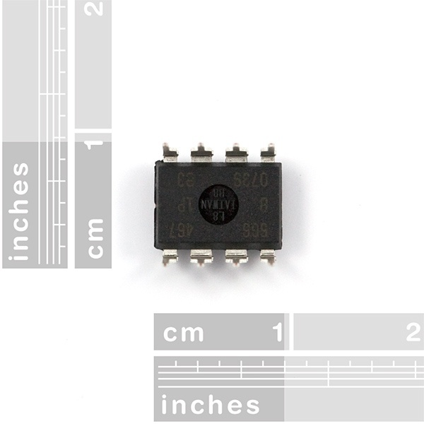 AVR 8 Pin 20MHz 8K 4A/D - ATtiny85【COM-09378】