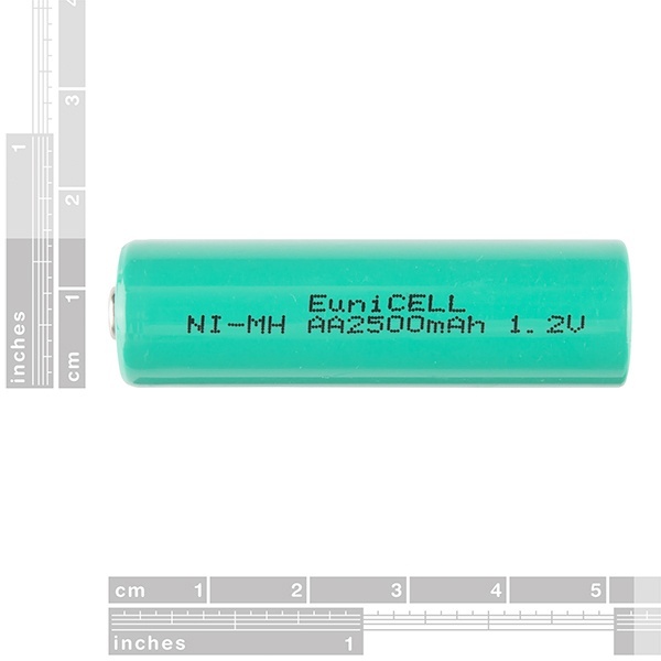 2500 mAh NiMH Battery - AA【PRT-00335】