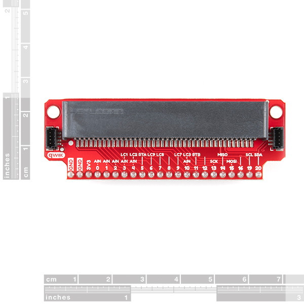 SparkFun Qwiic micro:bitブレイクアウトボード(ヘッダー付き)【BOB-16446】