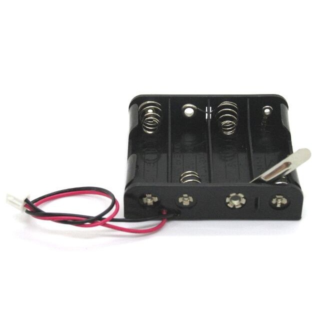 2Pコネクター付き単3×4電池ボックス レバースイッチ付 RDP-8093x4LSW JAPAN ROBOTECH製｜電子部品・半導体通販のマルツ