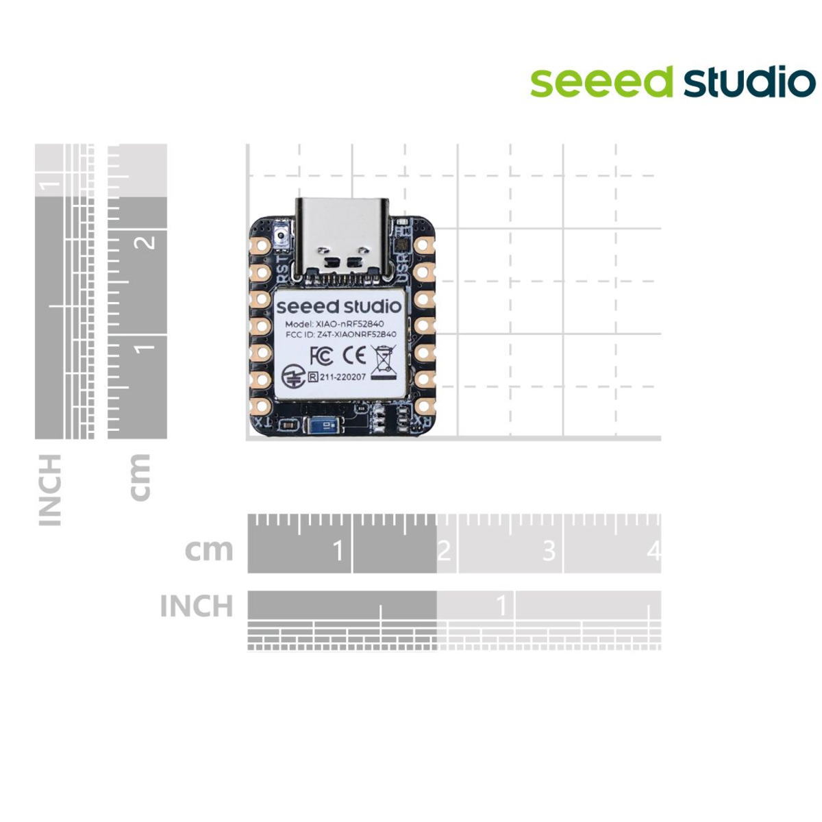 Seeed Studio XIAO nRF52840【102010448】