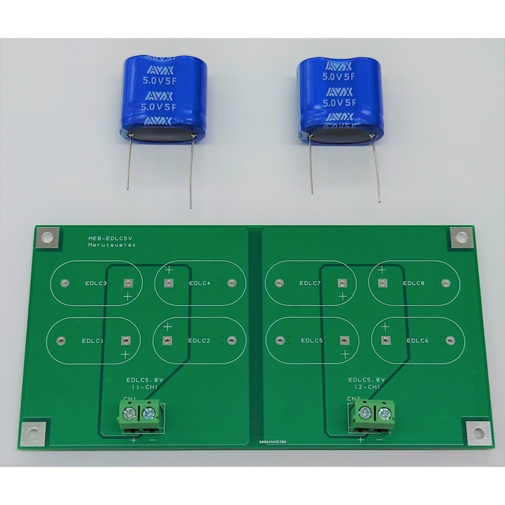 EDLC5V搭載 4ch2回路基板【MEB-EDLC5V】