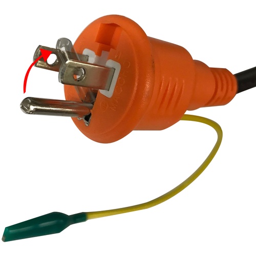 LED投光器 DELKURO 50W 10m アース付 2芯3芯両用タイプ【RTLE-510EP】