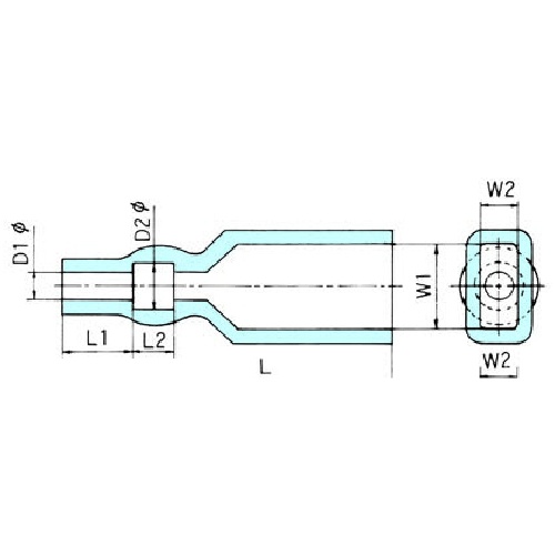 平型端子用絶縁キャップ187型用 内径2.5Φタイプ 50個入【ZCB187-2.5-50】