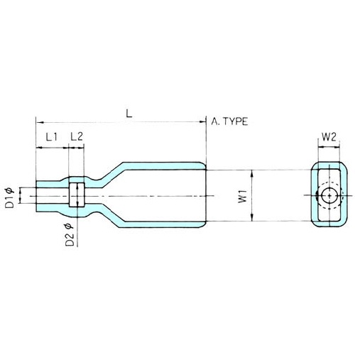 平型端子用絶縁キャップ250型用 内径2.5Φタイプ 50個入【ZCB250-2.5-50】