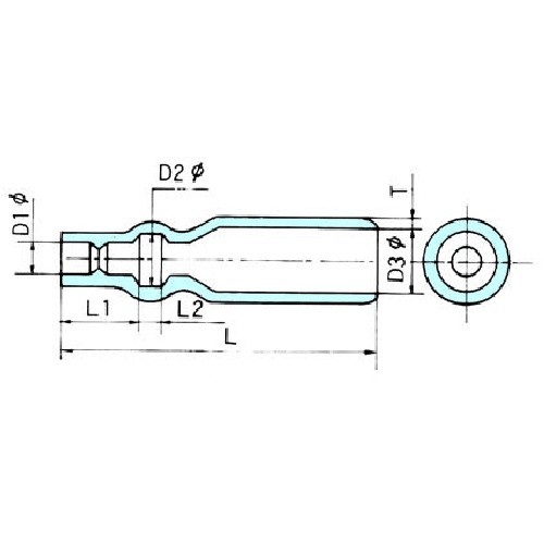 ギボシ端子用絶縁キャップ メス用 内径3.2Φタイプ 50個入【GBCBW1-3.2-50】