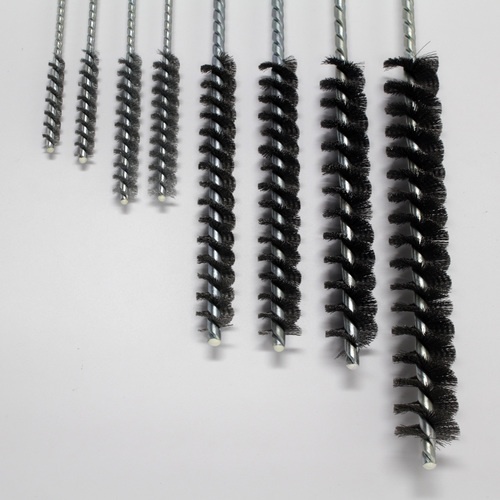 六角軸スパイラルホールブラシ ワイヤー鋼線 12.5mm 下穴径【6HB-12.5-WB】