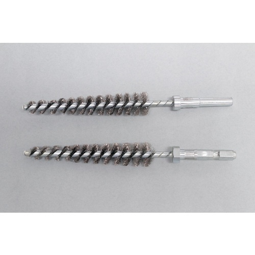 テーパーネジリブラシ ステンレス線 0.2Φ 14Φ～24Φ穴用【TNB-1424-SUS】