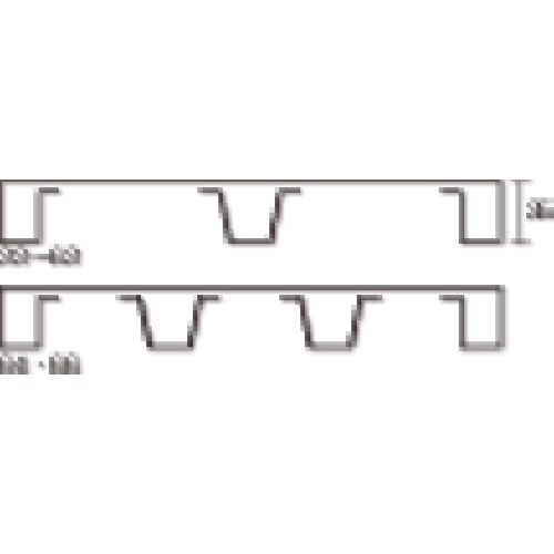 M1.5型用スライド棚板 860X600 受付【M1.5-TM36S】