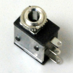 3.5φモノラルジャック 基板・パネル両用 スイッチ付き【HLA-3542D1I】
