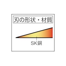 片刃薄鎌 180mm【KUE-180】