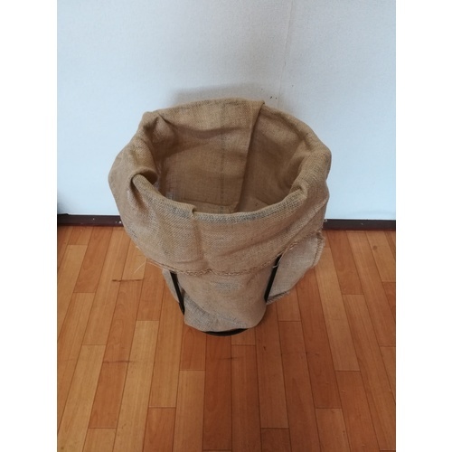 麻袋 口紐付き 100cmX75cm 500g【AB-100X75】