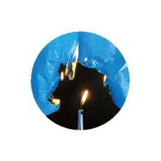 防炎ブルーシート #2500 3.6m×5.4m【BSR-3654】