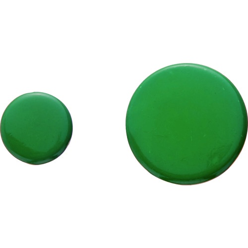 強力マグネット 18mm 10個入 緑【SCM18-GN-10P】