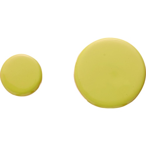 強力マグネット 18mm 10個入 黄【SCM18-Y-10P】