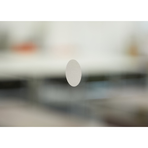 衝突防止シール 丸型20Φ ヘアライン銀艶 60枚入【ACR20-60-SV】