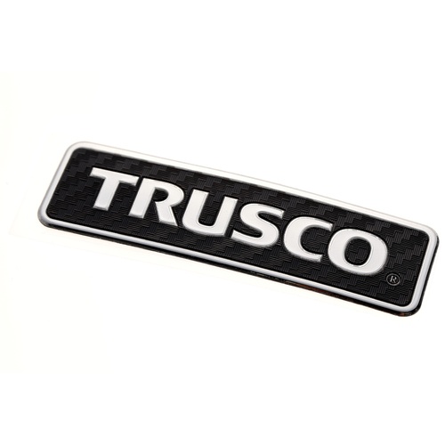 超耐候性軟質エンブレム TRUSCOロゴ文字のみ エンボス加工タイプ【EBTRL-M】