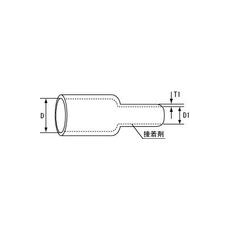 熱収縮チューブ4:1 収縮前内径12.0mm 長さ1m 5本入【ST4-12024】