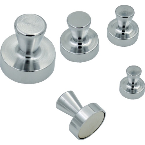 強力マグネットピン 吸着力220N Φ32×H33 2個入【TSMP-3233】