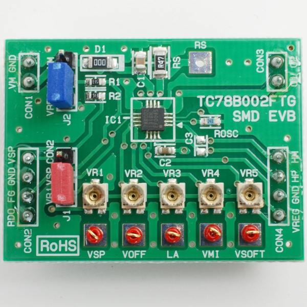 モータドライバIC(TC78B002FTG)評価基板【MTO-EV002】