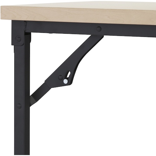 折りたたみ会議テーブル 900X450XH700 棚板なし ナチュラル【TST-0945-C】