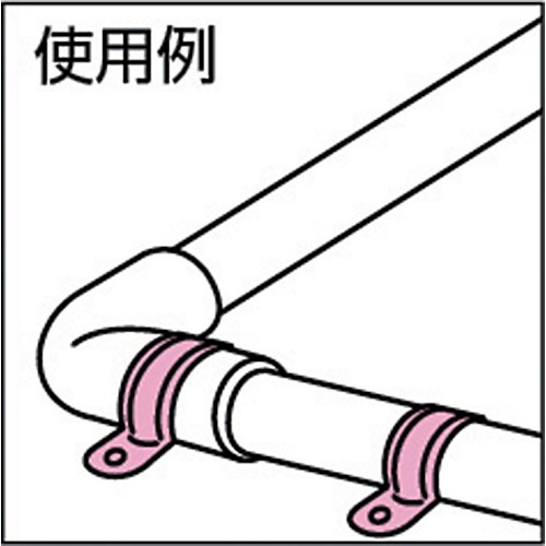 TRUSCO サドルバンド(スチール製)50 10個入【TSSB5010P】