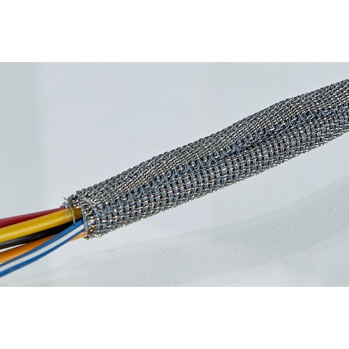 導電性編組チューブ 後入れ可能タイプ 1m 自然径3mm【TFLSM-3-1】
