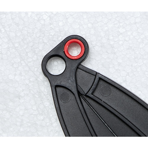 フレコンバック用クリップ 100mm 黒【TGPA100-BK】