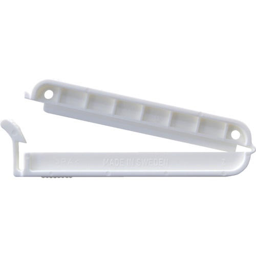 袋留めクリップ 6P(白赤黄青緑黒)【TWC-70AS6P】