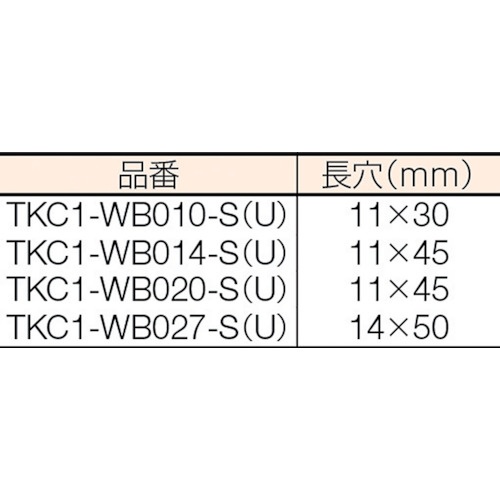 配管支持用チャンネルブラケット 100型 スチール L100【TKC1-WB010-U】