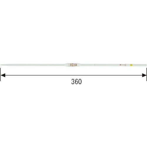 SIBATA ホールピペット スーパーグレード 2.5mL【020030-205A】