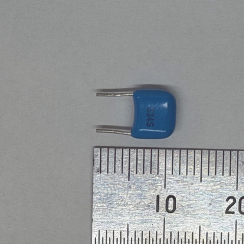 【在庫処分セール】積層メタライズドポリエステルフィルムコンデンサ 50V 0.33uF(10個入)【MMTC50J3340050*10】