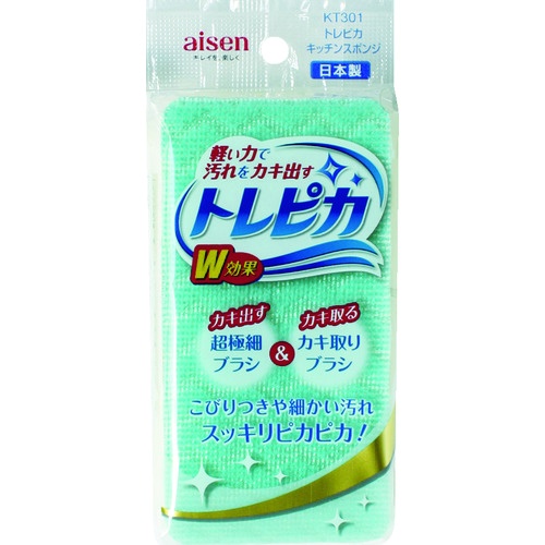 aisen トレピカ キッチンスポンジ【KT301】