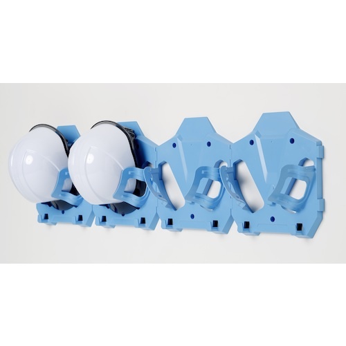 ミドリ安全 保管整理用ヘルメットハンガー SCキーパー2 ブルー【SCKP2-BL】