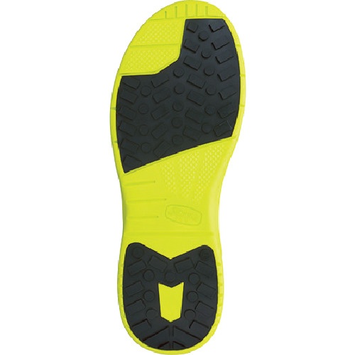 シモン 軽量耐滑プロスニーカー KL517 黒/イエロー 26.5cm【KL517BK/YE-26.5】