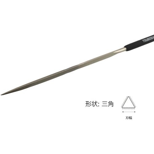 ツボサン ダイヤモンドヤスリ S-12 三角 #600-40L【DSSA1260】